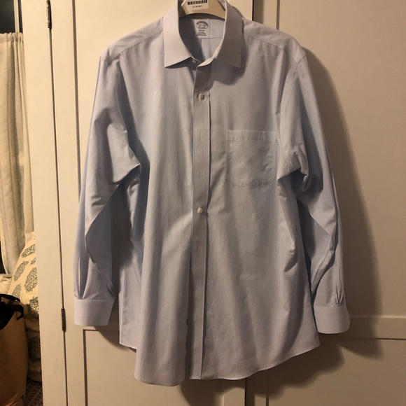 Brooks brothers Regent Men’s shirt - size 16.5 - Picture 2 of 7